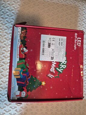Christmas present led boxs